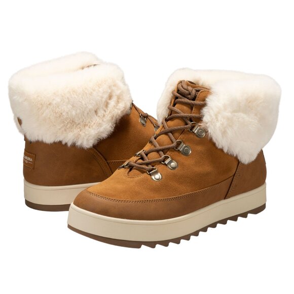 Koolaburra by UGG Womens Tynlee Lace-up Fashion Boot Chestnut Size 10 M - Picture 7 of 13